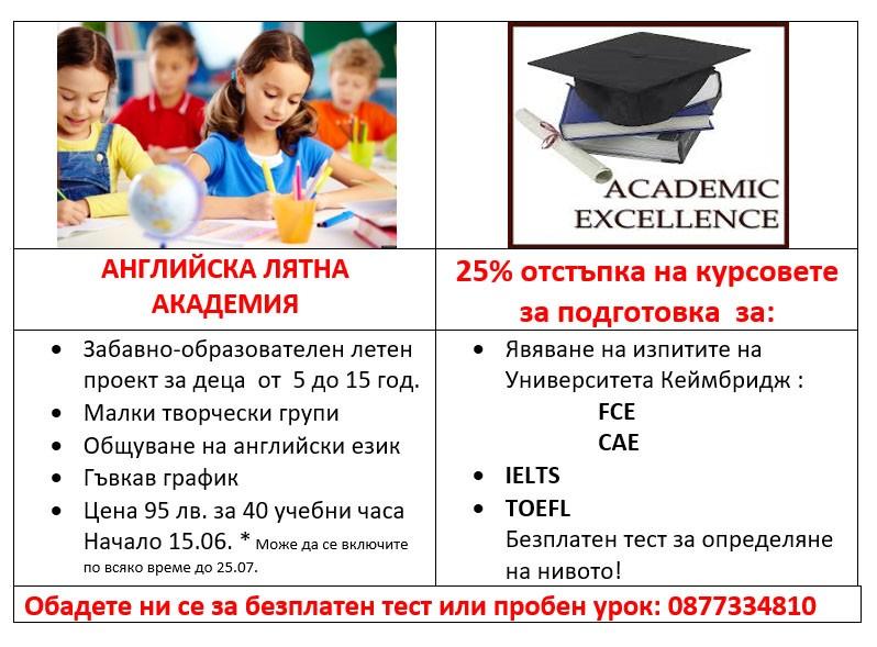 английска езикова академия фарос 2018