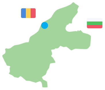 карта област Русе