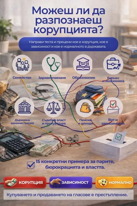 Мислите ли си, че познавате схемите на статуквото? Проверете пак!