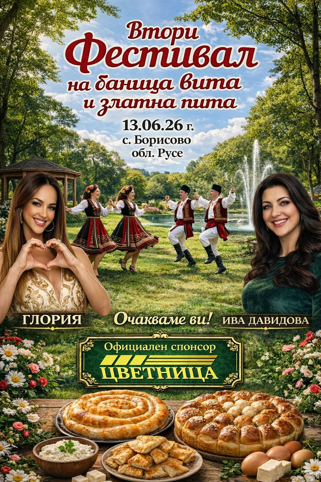 Наближава фестивалът на баницата и питата в село Борисово