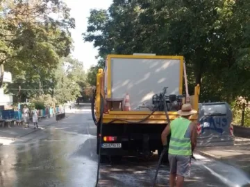 миене на улици Русе