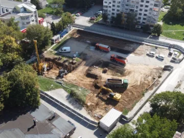Напредва строителството на подземния паркинг до УМБАЛ "Медика" - Русе