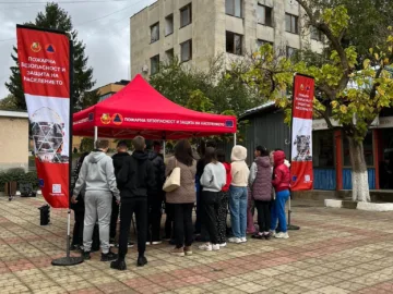 Информационна инициатива за повишаване на готовността при бедствия се проведе в село Ценово