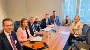 Атидже Алиева - Вели, народен представител от 19-и МИР - Русе и член на ЦОБ, участва в обсъждане на общите земеделски политики на ЕС в Брюксел